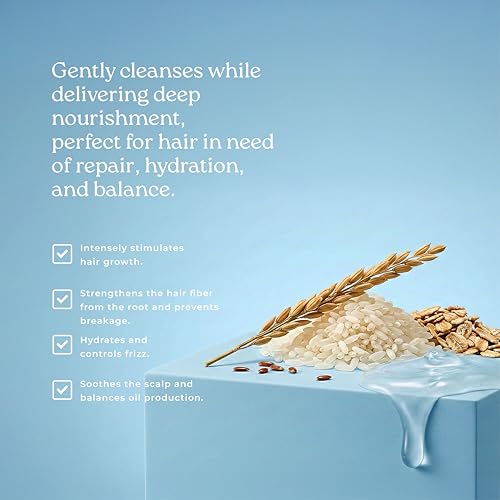 OLÉ Revitalizing Rice Growth Shampoo for Stronger Hair