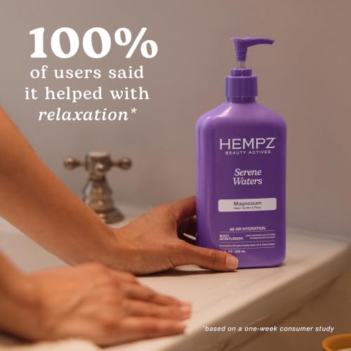Hempz Serene Waters Magnesium Body Lotion 2.25 oz – Sleep & Relaxation