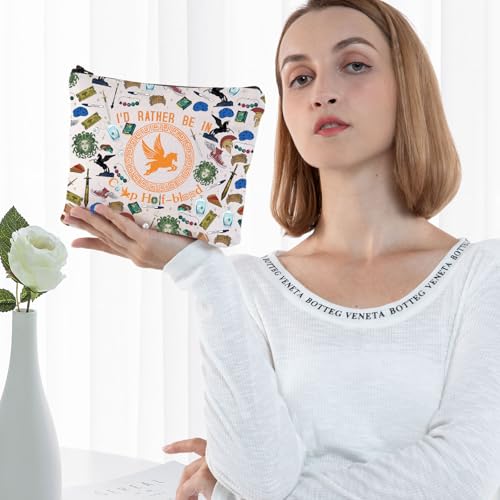 G2TUP Orange Horse Makeup Bag - Stylish Cosmetic Organizer