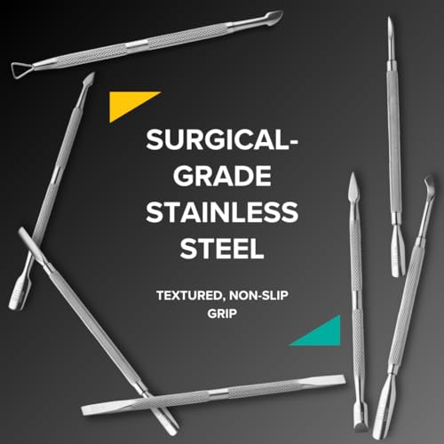 Rui Smiths Dual Ended Stainless Steel Cuticle Pusher - Model 102
