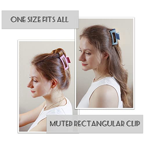 10 Pack 3.5 Inch Hair Claw Clips for Women - Non-Slip Hold