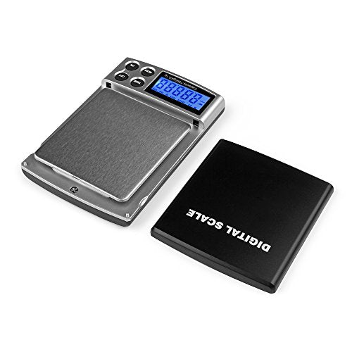 Flexzion Digital Pocket Scale 1000g x 0.1g - Accurate Jewelry & Food Scale