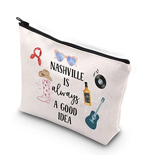 Good Idea Nashville Makeup Bag - Country Music Bachelorette Favor