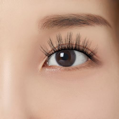 KISS Matte Black Faux Mink Lashes, 18mm-20mm, 4 Pairs