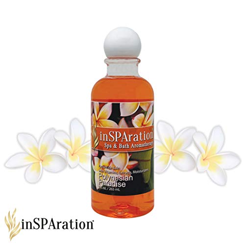 InSPAration Polynesian Paradise Spa Liquid Aromatherapy 9oz for Hot Tubs & Baths