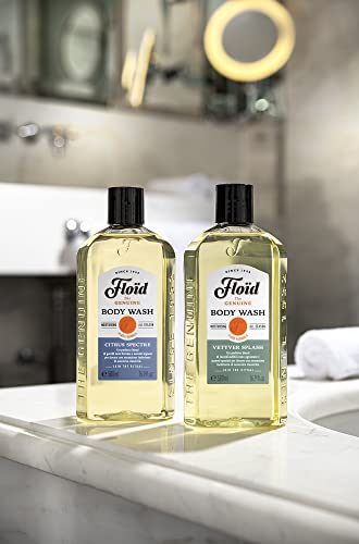 Floïd Vetyver Splash Body Wash for Men - 500ml Moisturizing Cleanser