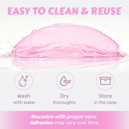 Lomansa Ultra Thin Reusable Lash Lift Shields for Professional Eyelash Perms