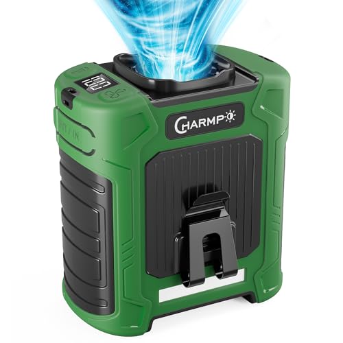 Truvatronix Portable Waist Fan with 10000mAh Battery & Turbo Airflow