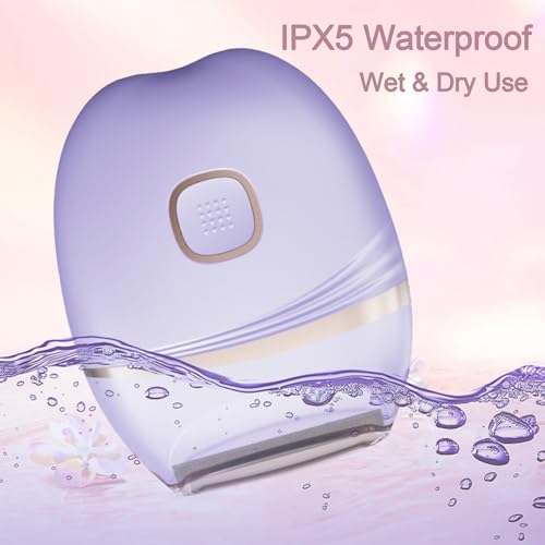 Women Electric Shaver, Wet and Dry Bikini Trimmer for Women, Rechargeable Electric Razor for Legs, Face, Arm, Underarm, Bikini Area