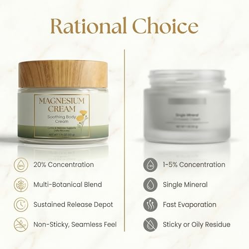 Dvloge Total Soothe Magnesium Cream with Arnica, MSM & Vitamin B6