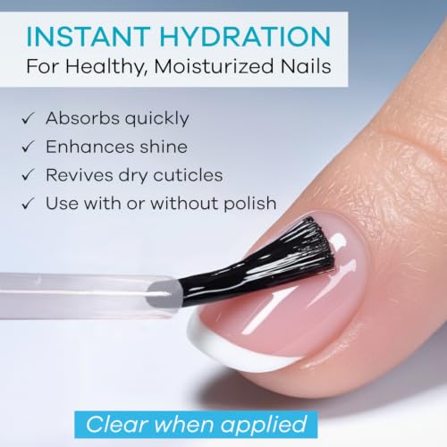 Ellie Chase Cuticle & Nail Oil with Jojoba & Vitamin E, 2.3 fl oz – Vanilla