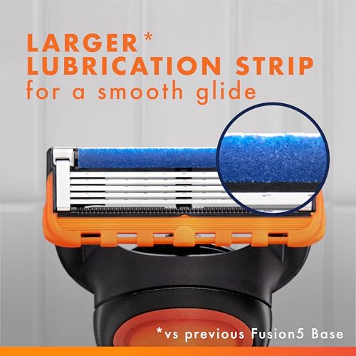 Gillette Fusion5 Razor for Men, 5-Blade, 1 Razor Handle, 3 Blade Refills
