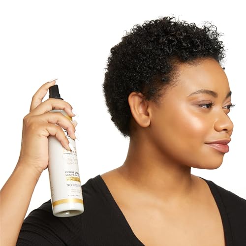 Carol's Daughter Goddess Strength Leave In Conditioner - 8.5 oz Hair Milk with Castor Oil for Curly Hair