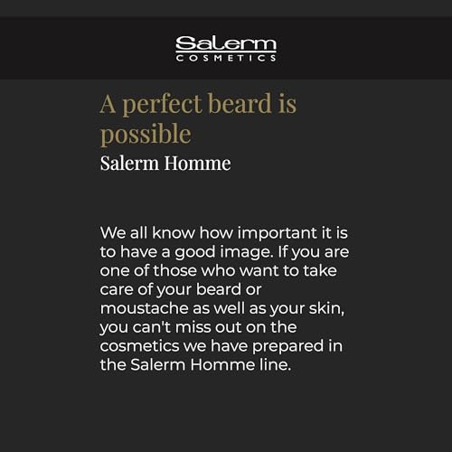 Salerm Men's Hair Wax - Strong Hold, Medium Shine, Hydrating Formula, 100ml