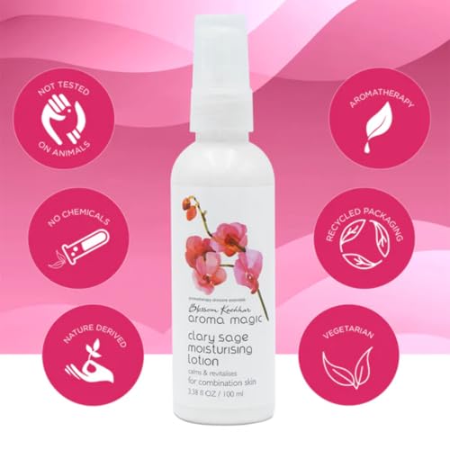 Aroma Magic Clary Sage Moisturising Lotion for Combination Skin 100ml