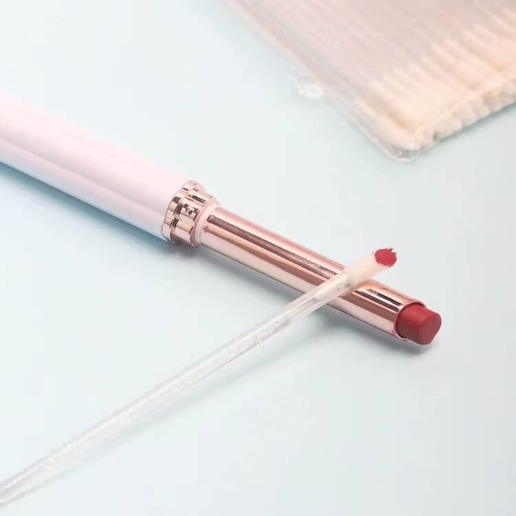 SACXFMC Silver Disposable Lip Gloss Wands - 600 Lip Brushes