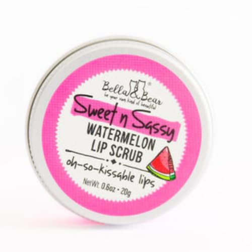 Bella & Bear Watermelon Lip Scrub & Lip Butter Duo Set