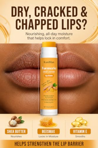 Turmeric & Lemon Lip Balm Duo for Dark Lips - 2 x 5g