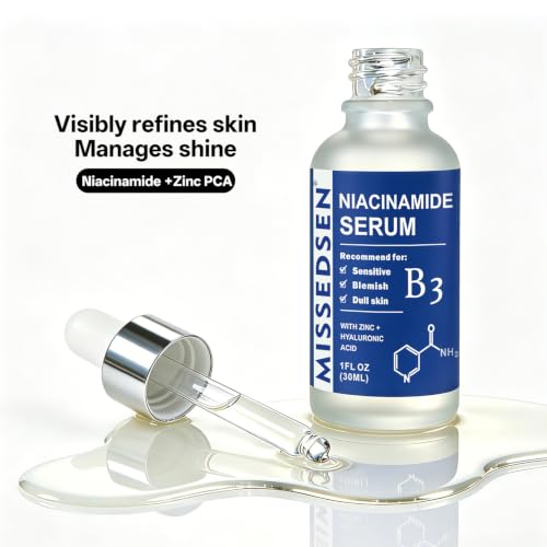 Niacinamide Serum Stick with Zinc & Hyaluronic Acid - 1 Oz | Daily Skin Care