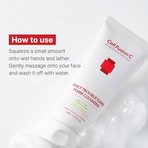 Cell Fusion C Tre.AC Daily Foam Cleanser for Acne-Prone Skin - 3.38 fl. oz