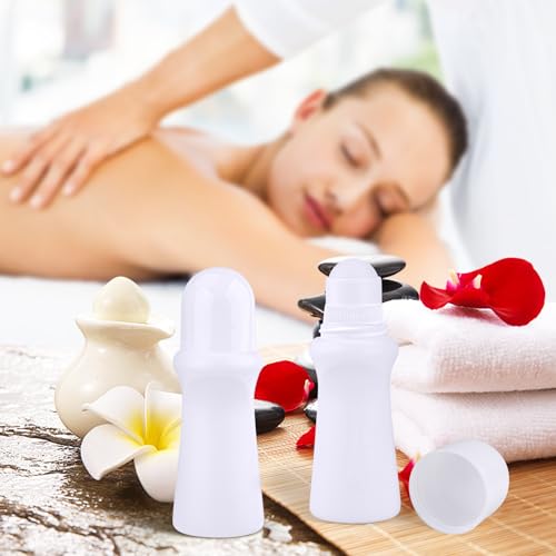 10 Pack 75ml Roll-On Bottles for Essential Oils & Cosmetics