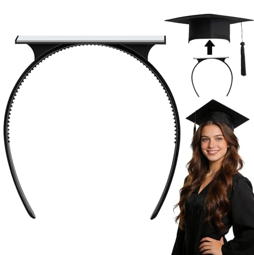 Sofeavo Graduation Cap Headband - Secure Hair Accessory for Graduates