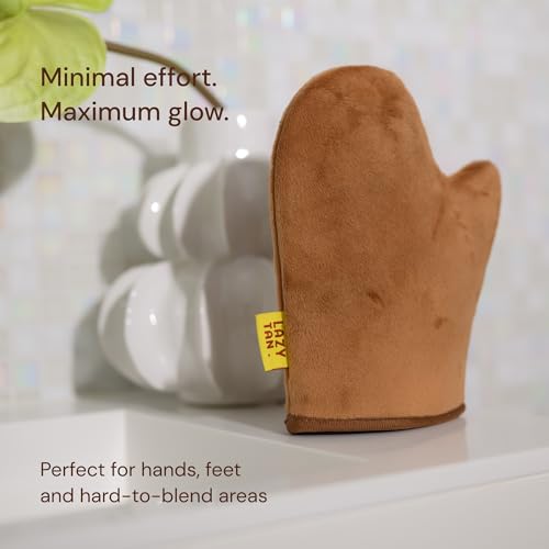 Lazy Tan Self Tanning Mitt Applicator for Streak-Free Glow