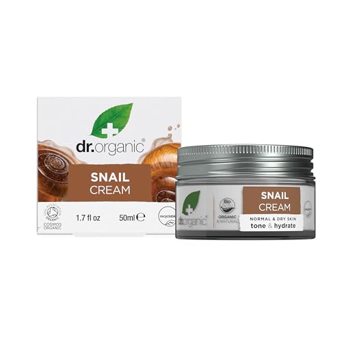 Organic Snail Gel Face Cream for Hydration & Anti-Aging - 50mL