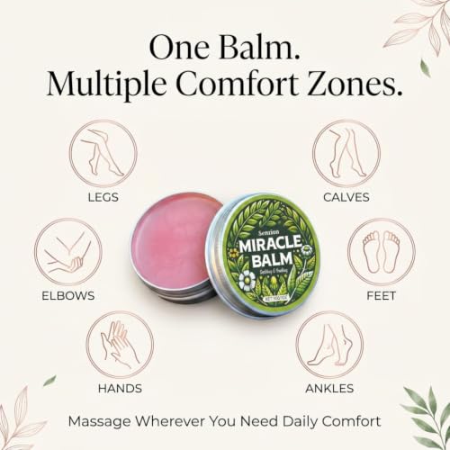 Senzioné Miracle Balm - Natural Soothing Cream for Body, Back and Hands