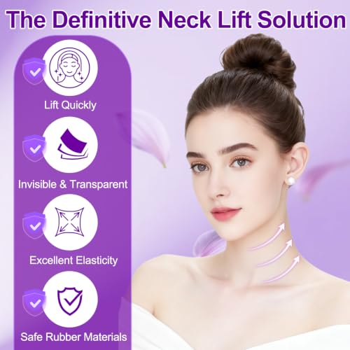 40 PCS Neck Lift Tape - Invisible Double Chin Support Strips