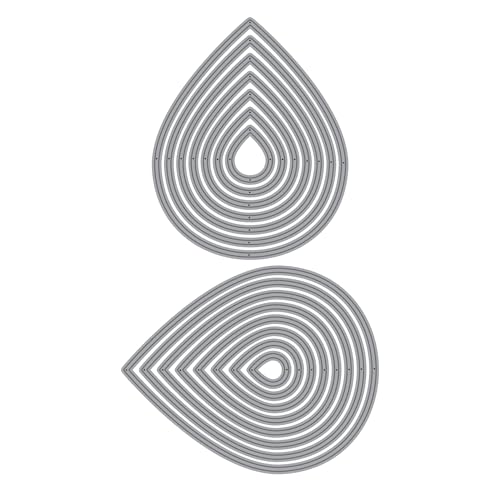 Essential Drops Nesting Die Set for Card Making & Scrapbooking