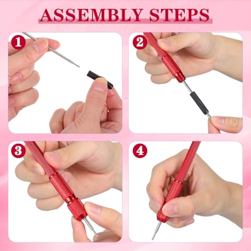 EXCEART Professional Tattoo Stencil Pen Set with Adjustable Grip - 20 Pcs