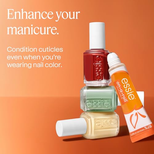 essie Apricot Cuticle Oil, On A Roll, 0.46 Fl Oz - Vegan Nail Treatment