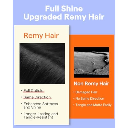 Full Shine Black Clip in Hair Extensions 24 Inch Remy Hair Extensions Clip ins Human Hair Jet Black Natural Hair Clip in Extensions for Long Hair 7 Pieces 120g