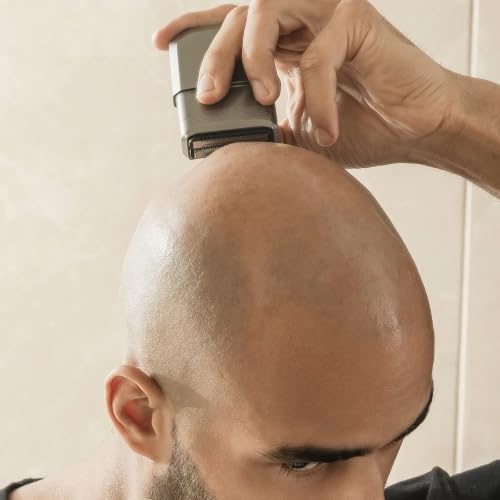 Aesfee Waterproof Dual-Action Foil Shaver for Men – Face, Head & Body, USB-C Rechargeable