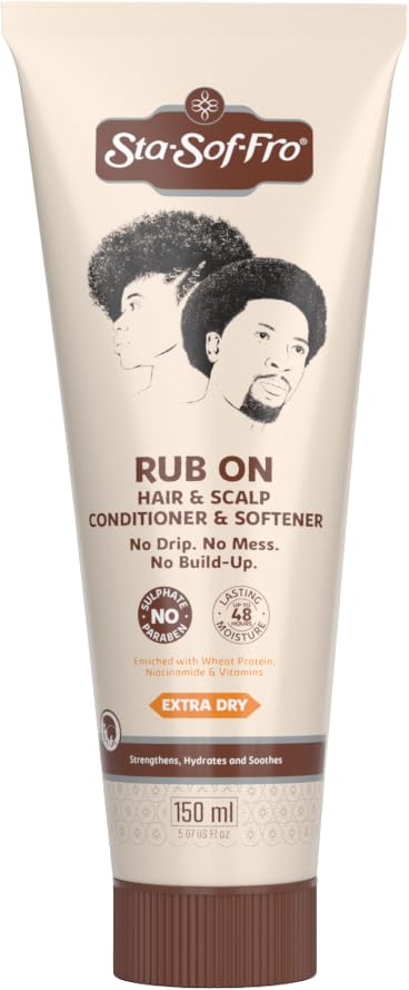 Sta-Sof-Fro Rub On Hair & Scalp Conditioner - Moisturizing Treatment