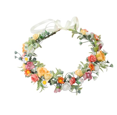 Fairy Flower Crown Woodland Headband Elf Floral Halo Headpiece - Variation 7