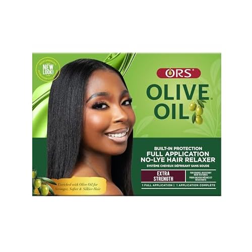 ORS Olive Oil Built-In Protection Full Application No-Lye Hair Relaxer Extra Strength