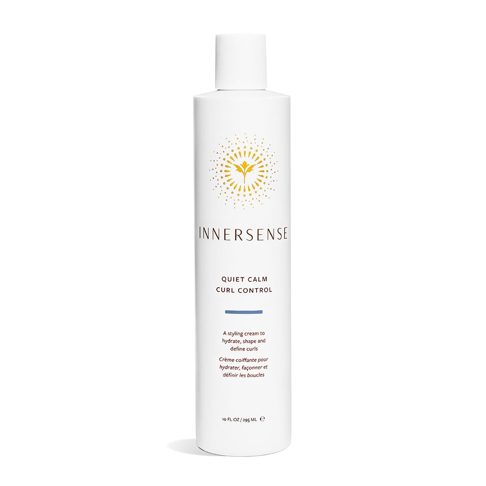 Innersense Organic Beauty Quiet Calm Curl Control - Natural, Non-Toxic Haircare | 10 fl oz (295 ml)