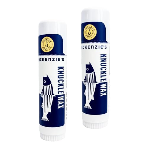 MACKENZIE'S Fisherman Knuckle Wax - 2 Hand Repair Balm Tubes - Natural Moisturizer