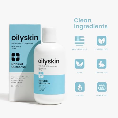 Natural Outcome Oily Skin Toner - Purifying Astringent for Matte Skin