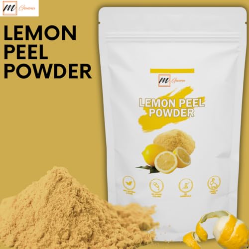Natural Lemon Peel Powder for Skin Care & Facial Masks - 100g