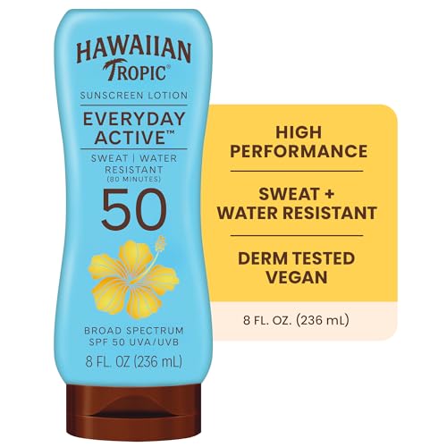 Hawaiian Tropic Everyday Active SPF 50 Sunscreen Lotion - 8 Fl Oz
