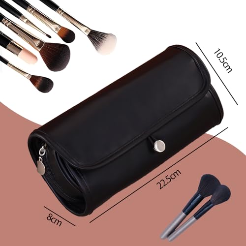 LKYQ Black Keychain Storage Bag with Large Capacity Eco-Friendly Convenience