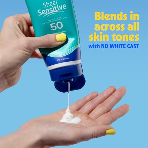 Banana Boat Sheer Sensitive Body Lotion, SPF 50, 6oz