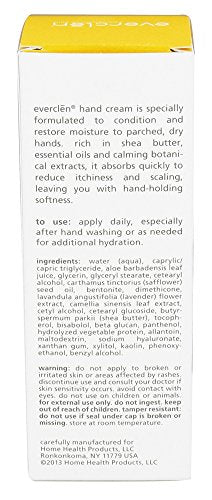 Home Health Everclen Hand Cream for Sensitive Skin, 2 fl oz