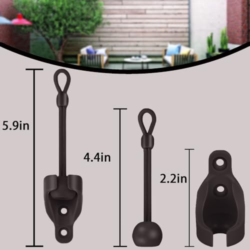 Coolaroo Outdoor Roller Shade Replacement Parts - 2 Pack Kit