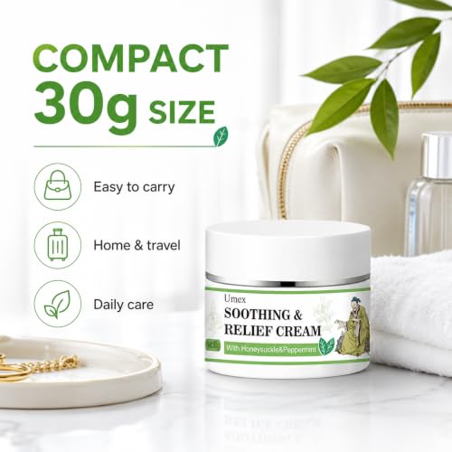 Umex Face & Body Moisturizer - Hydrating Cream for Sensitive & Dry Skin
