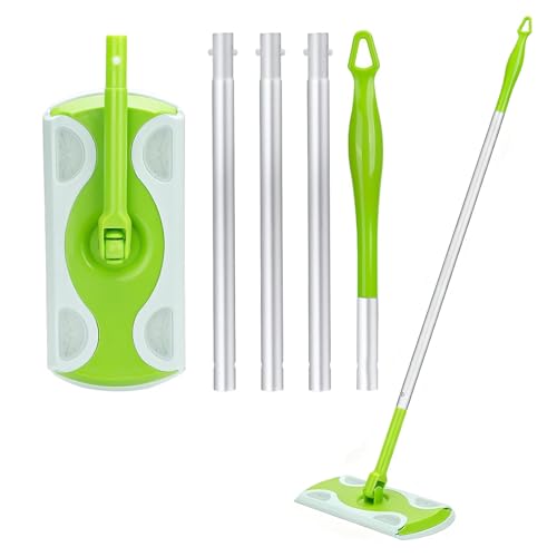 Adjustable Aluminum Mop Handle Compatible with Swiffer WetJet