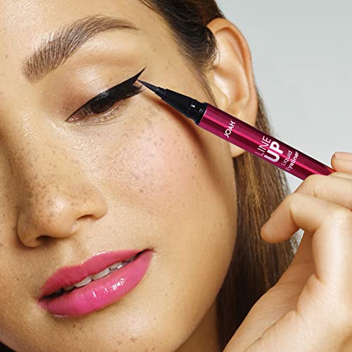 JOAH Line Up Waterproof Liquid Eyeliner with Precision Felt Tip - Black